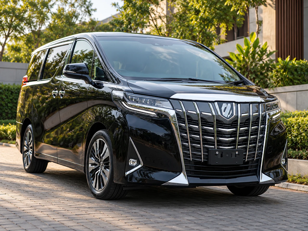 Toyota Alphard Sultan untuk paket Sewa Drop Off
